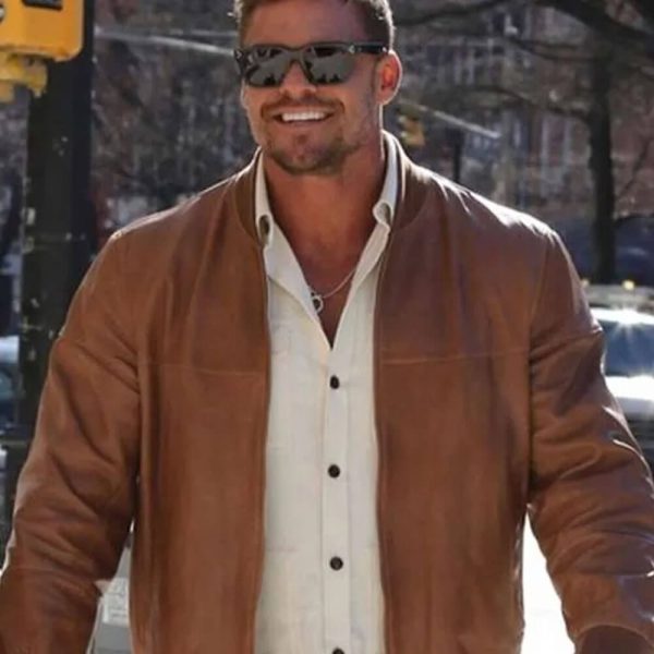 Alan Ritchson Ordinary Angels 2024 Brown Jacket