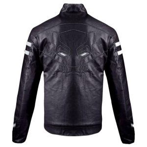 Black Panther Chadwick Boseman Leather Jacket