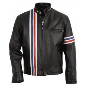 Christian Bale Classical Black Leather Jacket