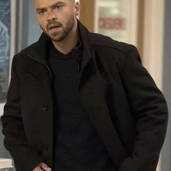 Dr Jackson Avery Greys Anatomy Black Wool Coat