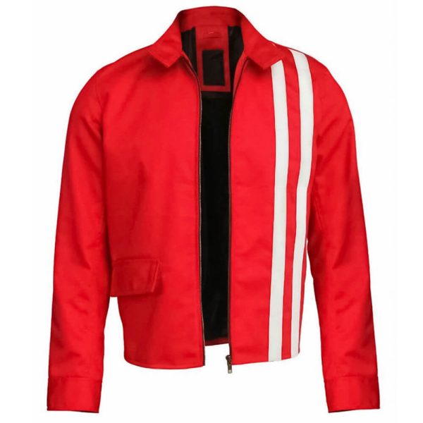 Elvis Presley Speedway Red Cotton Jacket