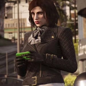 Female Protagonist GTA 6 Leather Jacket