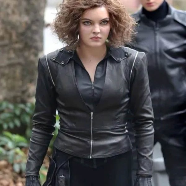 Gotham Season Camren Bicondova Leather Jacket