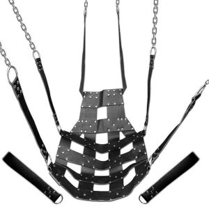 Heavy Duty Bondage Leather Sex Swing BDSM Fun