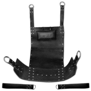 Heavy Duty Real Leather BDSM Sex Swing for Pleasure