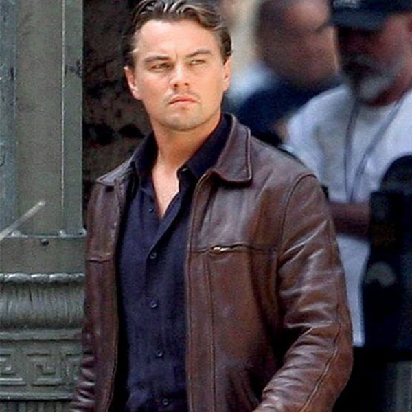 Inception Leonardo DiCaprio Brown Jacket