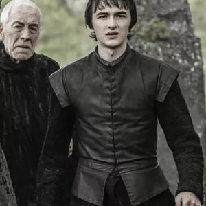 Isaac Hempstead Game of thrones Leather Vest