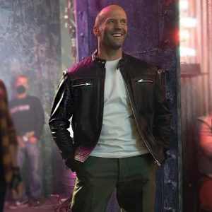 Jason Statham The Expendables 4 Leather Jacket