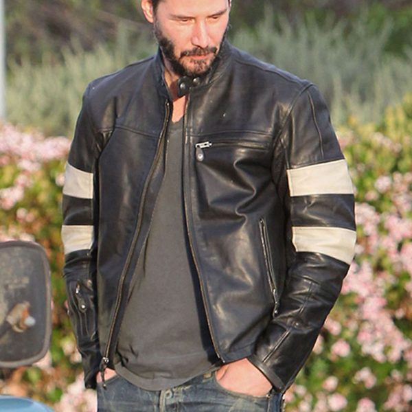 Keanu Reeves Motorcycle Leather Jacket