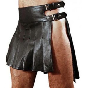 Heavy Duty Gladiator Roman Warrior Leather Kilt