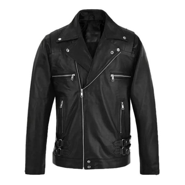 Lebron James Black Real Leather Jacket