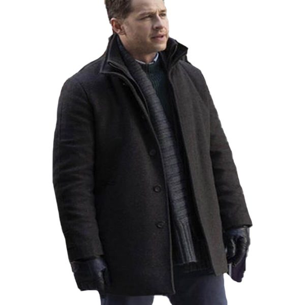 Manifest Josh Dallas Black Wool Coat