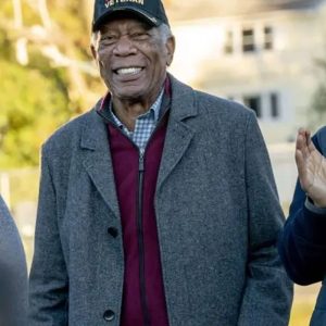 Morgan Freeman A Good Person 2023 Wool Coat