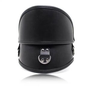 Real Leather BDSM Posture Neck Corset Collar