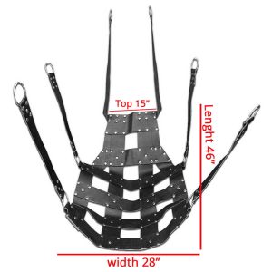 Real Heavy Duty Bondage Leather Sex Swing BDSM Fun