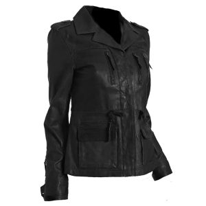 Revolution Rachel Matheson Black Leather Jacket