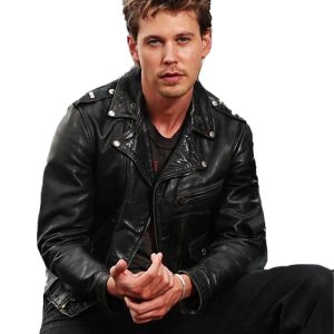 The Bikeriders Austin Butler Leather Jacket