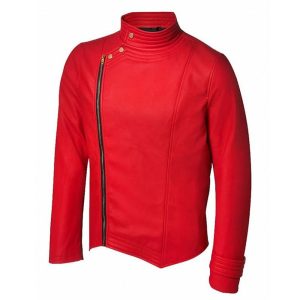 WWE Shinsuke Nakamura Red Leather Jacket