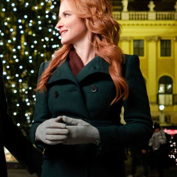 Christmas in Vienna Sarah Drew Black Coat