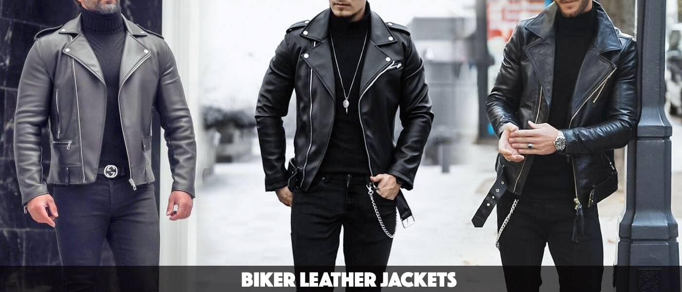 Biker Leather Jackets Leather Lineage Fashion