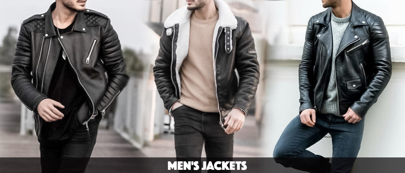 Men's Jackets Leather Lineage Men's Fashion