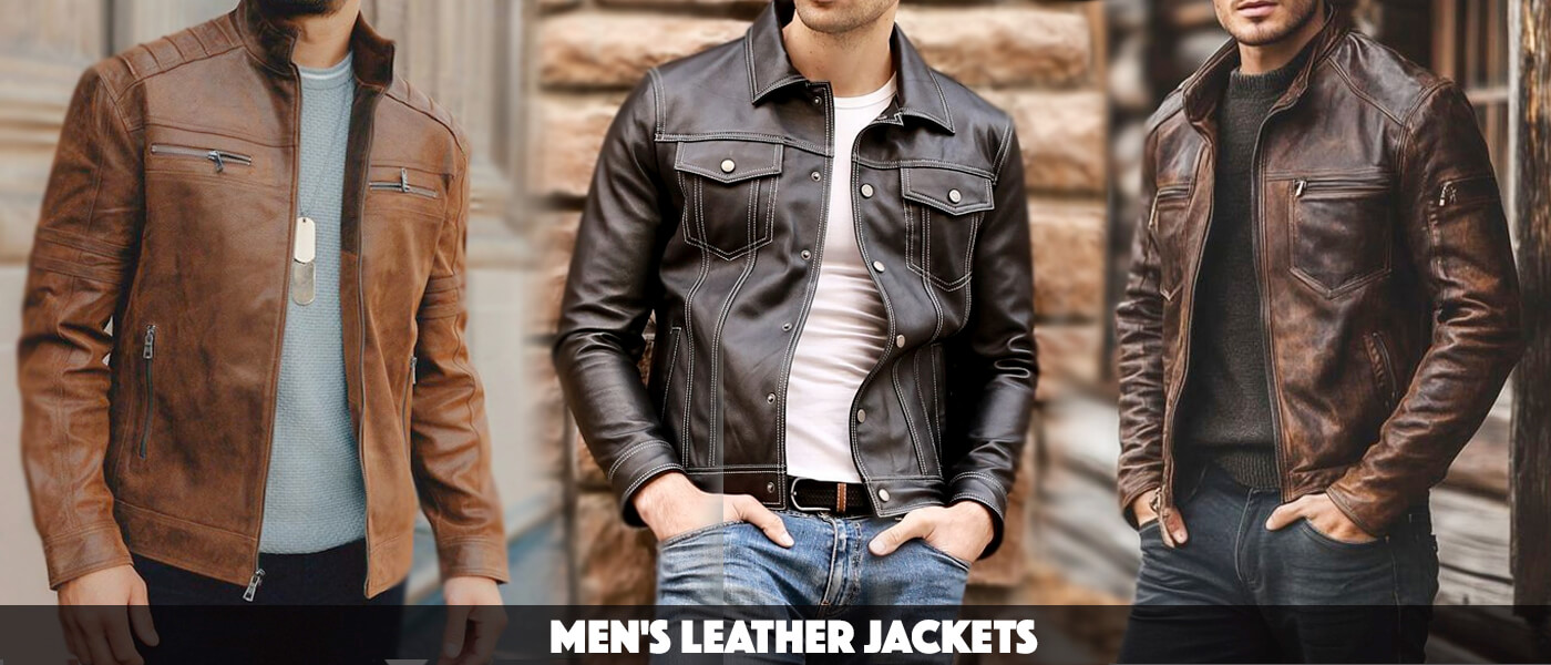 Men's Leather Jackets Leather Lineage Men's Fashion