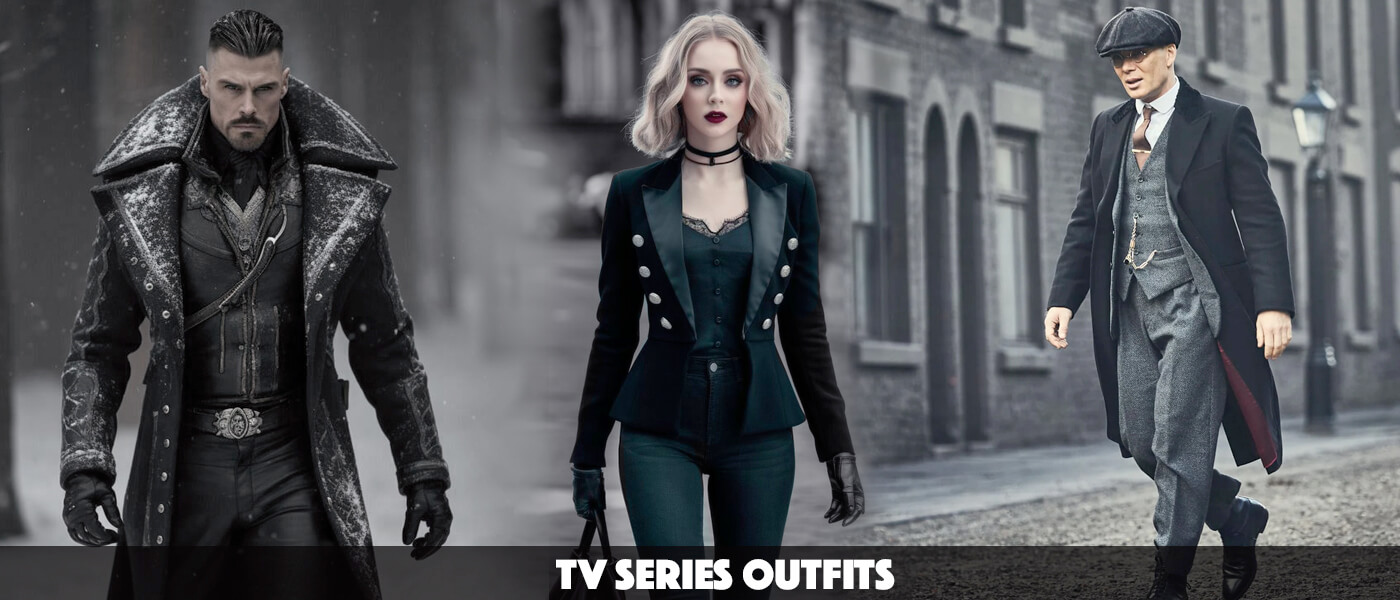 TV Series Outfits Leather Lineage Fashion