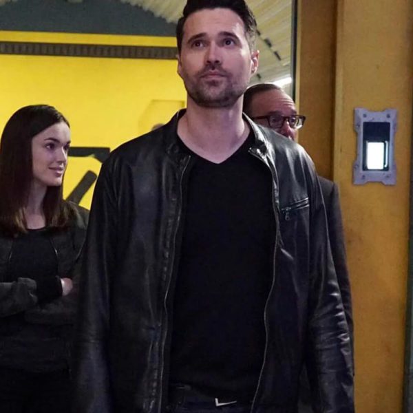 Agents of Shield Brett Dalton Leather Jacket