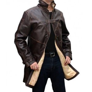 Aiden Pearce Watch Dogs Leather Trench Coat