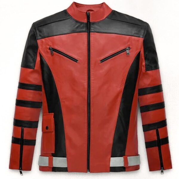 Dwayne Johnson Red One Leather Jacket