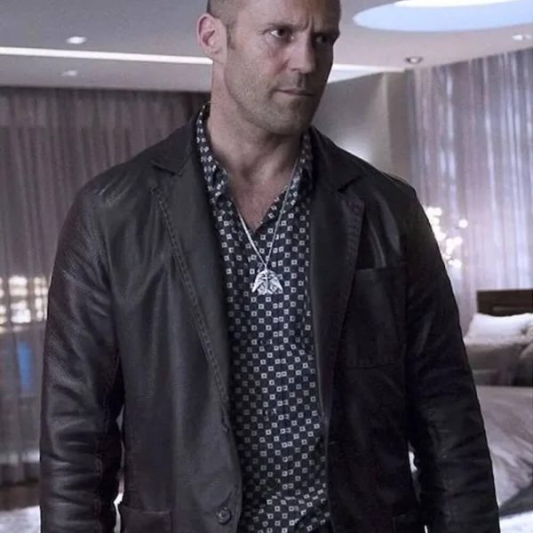 Jason Statham Wild Card Leather Jacket