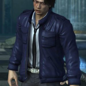 Masayoshi Tanimura Yakuza 4 Leather Jacket