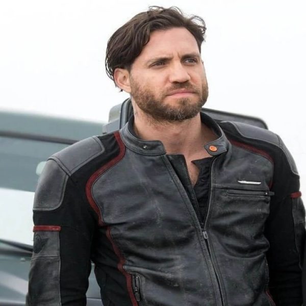 Point Break Edgar Ramirez Black Leather Jacket