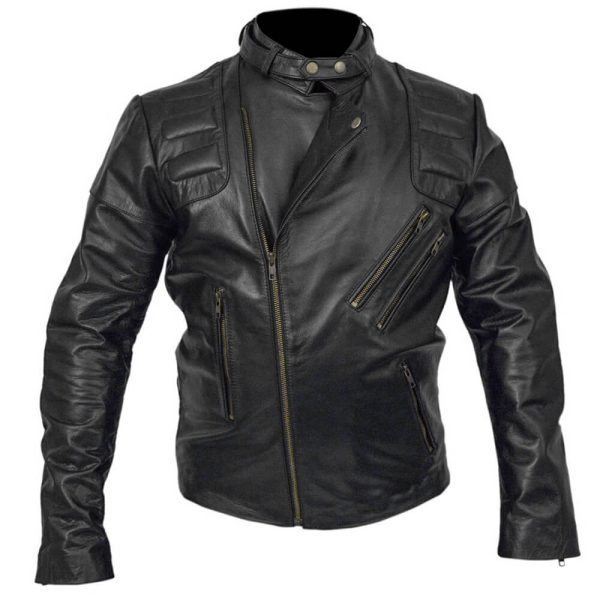 Rocky 3 Sylvester Stallone Black Leather Jacket