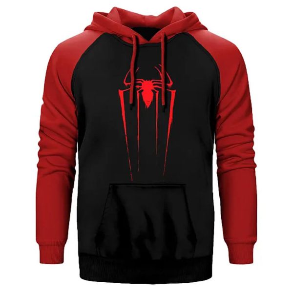 Spiderman Black and Red Pullover Hoodie