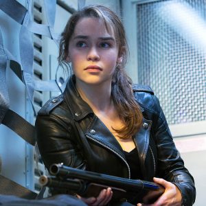 Terminator Genisys Sarah Connor Leather Jacket