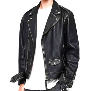 The Stand Jovan Adepo Black Leather Jacket