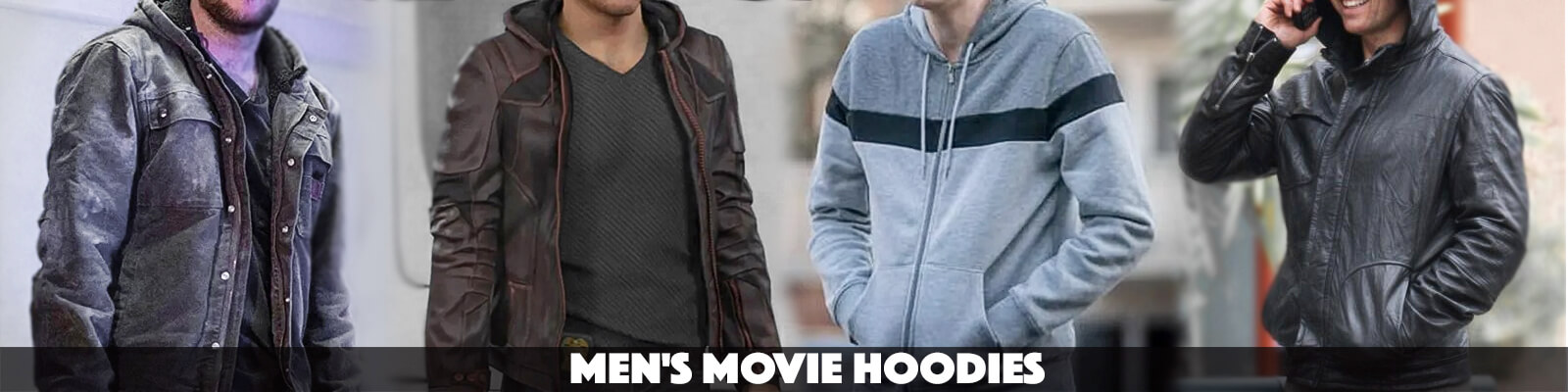 Men's Movie Hoodies USA Leather Lineage Men's Fashion