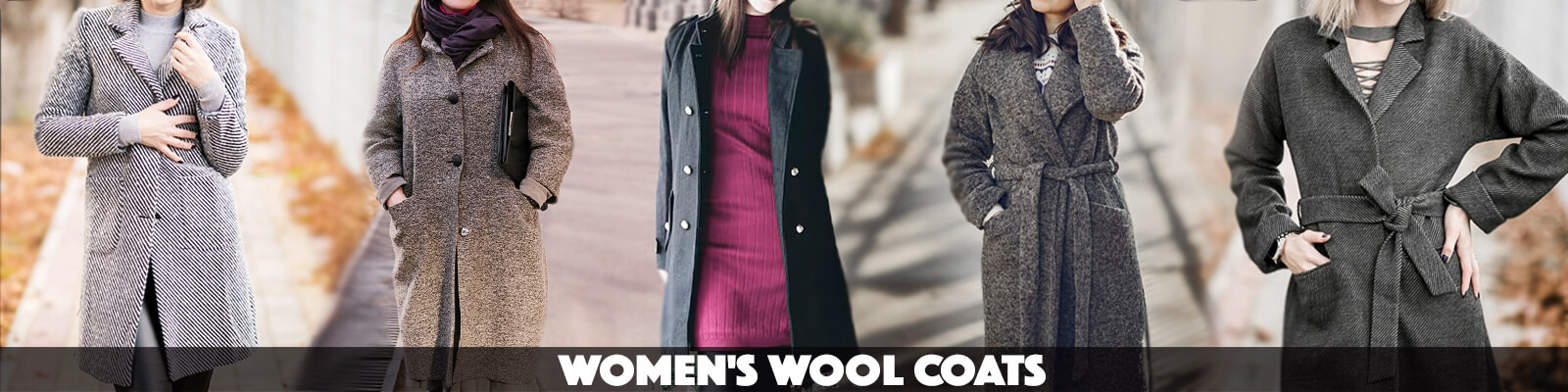 Women's Wool Coats Leather Lineage Women's Fashion