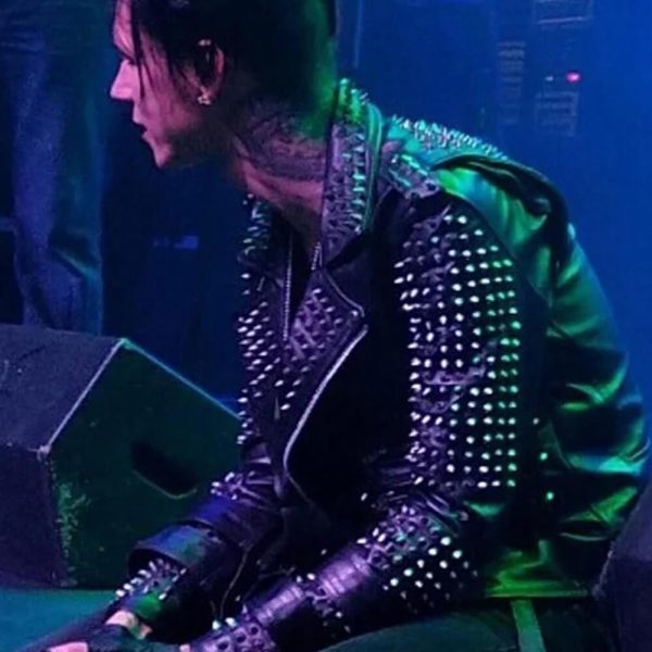 American Satan Andy Biersack Studded Jacket