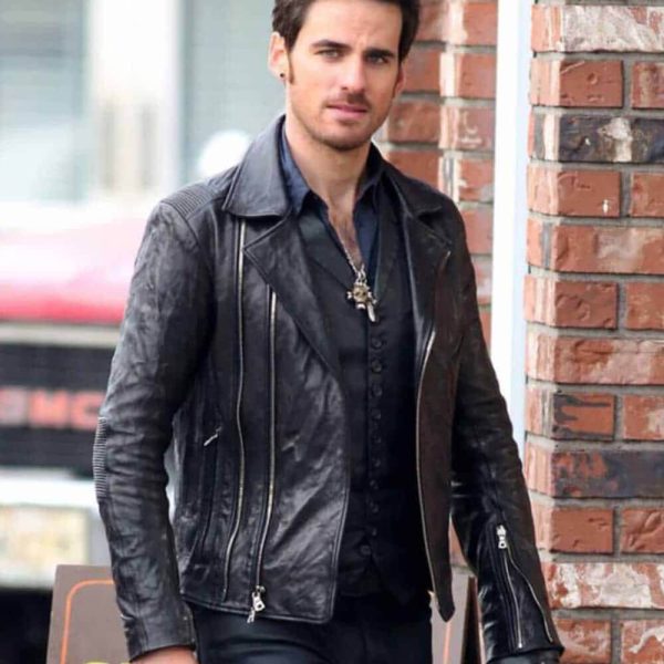 Captain Hook Once Upon A Time Leather Jacket