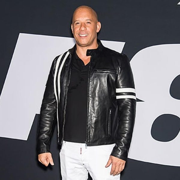 F8 World Premiere Vin Diesel Leather Jacket