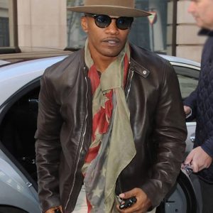 Jamie Foxx Back in Action Leather Jacket