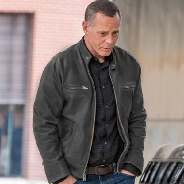 Jason Beghe Chicago PD Leather Jacket