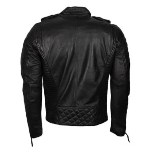 Mens Black Leather Jacket