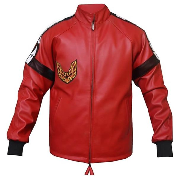 Burton Leon Reynolds Smokey and The Bandit Red Leather Jacket